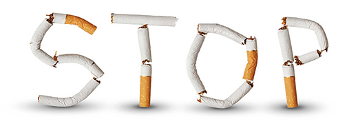 Stop, dejar de fumar por láser